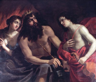 Plutone, Orfeo ed Euridice da Benedetto the Elder Gennari